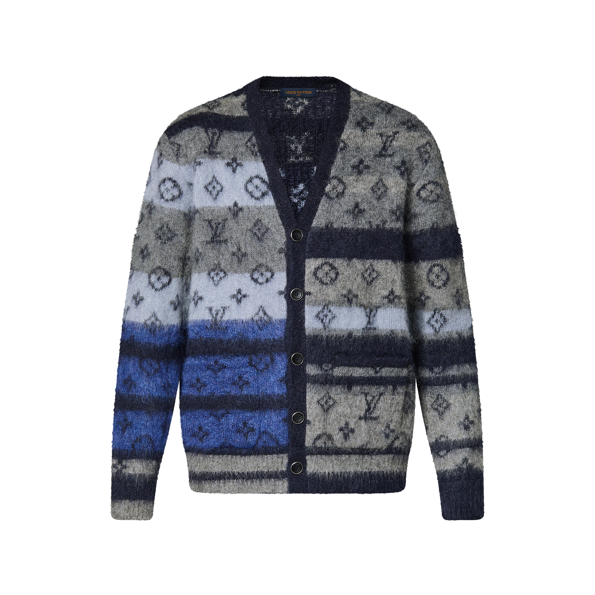 Monogram Mohair Cardigan - Men - Ready-to-Wear | LOUIS VUITTON ®